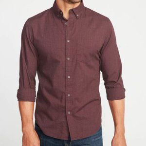 Old Navy Slim-Fit Poplin Shirt For Men- XXL